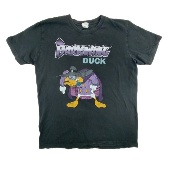Mighty Fine Other - Darkwing Duck Character T Shirt Mens Size Large I Am The Terror 2006 Mighty Fine